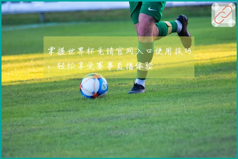 掌握世界杯竞猜官网入口使用技巧，轻松享受赛事直播体验
