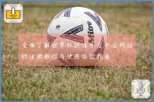 全面了解世界杯投注平台平台网址的注册教程与使用体验指南