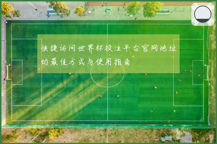 快捷访问世界杯投注平台官网地址的最佳方式与使用指南