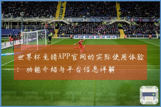世界杯竞猜APP官网的实际使用体验：功能介绍与平台信息详解